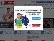Tablet Screenshot of kaaiser.com