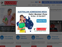 Tablet Screenshot of kaaiser.org